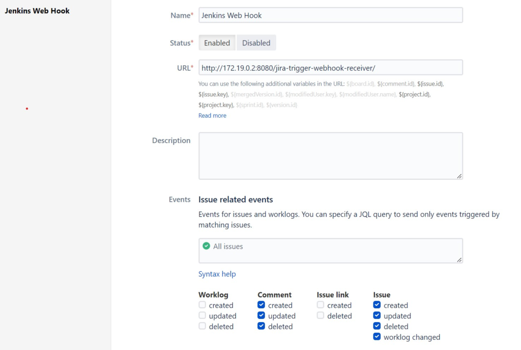 Jira - Jenkins Webhook Image 1 1024x687