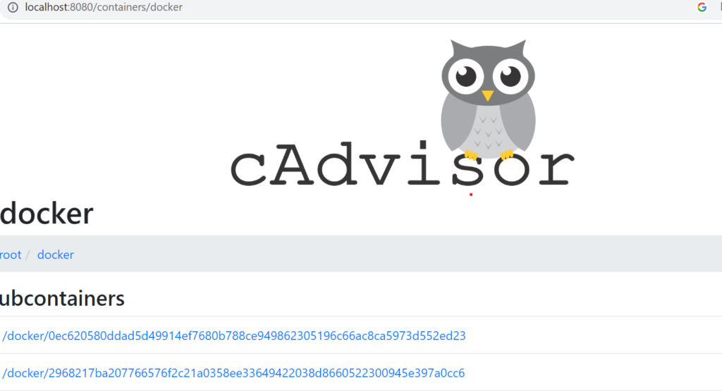 Docker Konteynır Metrik Toplama (Monitoring) Image 11 1024x556